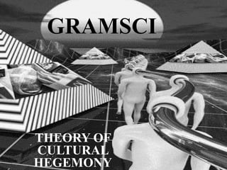 GRAMSCI
THEORY OF
CULTURAL
HEGEMONY
 