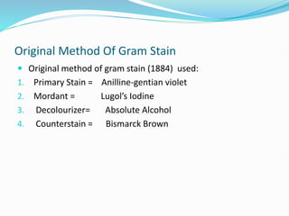 GRAM STAINING AND its MODIFICATIONs.pptx