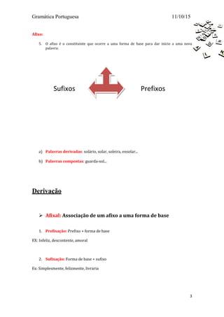 Gramática 11º ano | PDF