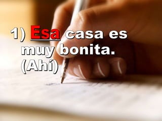 Gramática demostrativos