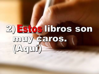 Gramática demostrativos