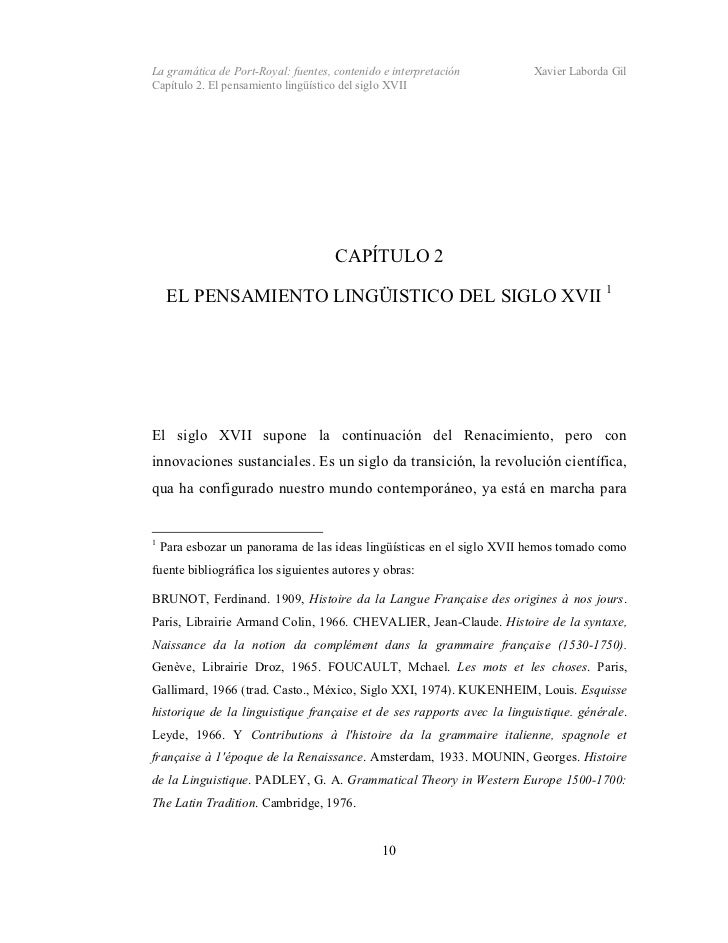 Gramática de port royal
