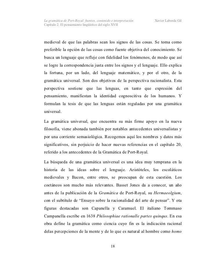 Gramática de port royal