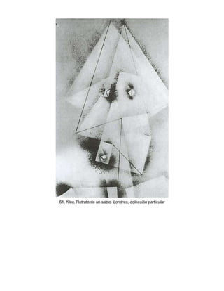 61. Klee, Retrato de un sabio. Londres, colección particular
 