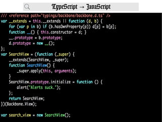 TypeScript JavaScript→
 