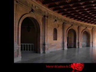 Interior del palacio de Carlos V 