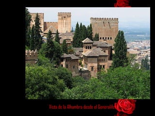 Vista de la Alhambra desde el Generalife 
