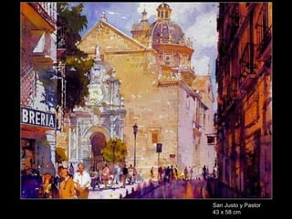 San Justo y Pastor 43 x 58 cm 