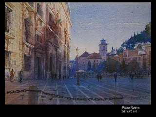 Plaza Nueva 57 x 76 cm 