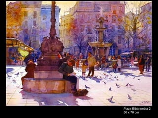 Plaza Bibarambla 2 50 x 70 cm 