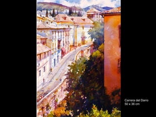 Carrera del Darro 50 x 36 cm 