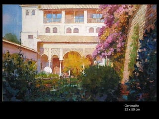 Generalife 32 x 50 cm 