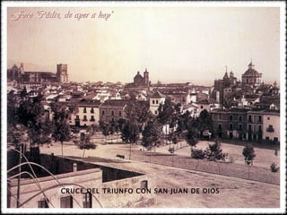 CRUCE DEL TRIUNFO CON SAN JUAN DE DIOS 