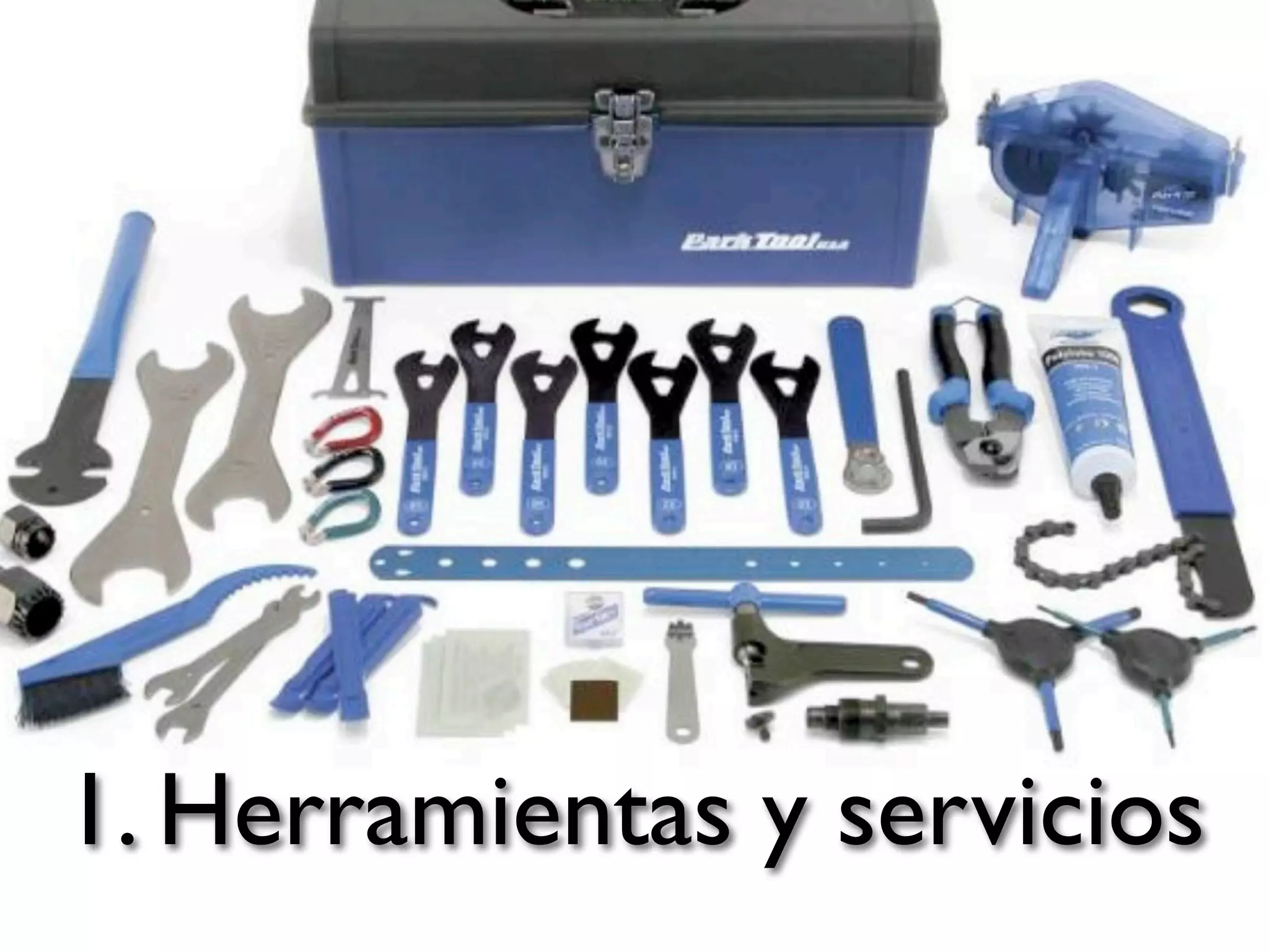 1. Herramientas y servicios
 