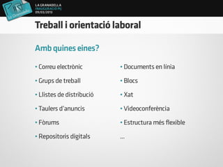 Inauguració del Punt d'Informació Juvenil de la Granadella - Presentació Can Antaviana