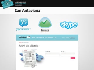 Inauguració del Punt d'Informació Juvenil de la Granadella - Presentació Can Antaviana