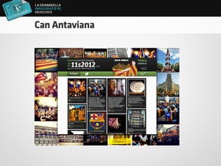 Inauguració del Punt d'Informació Juvenil de la Granadella - Presentació Can Antaviana