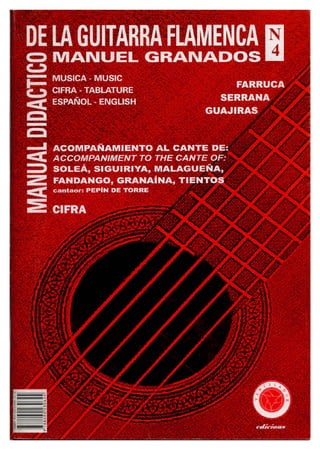 Tablatura Flamenco : Granados manual didactico-4