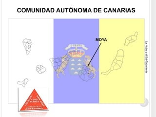 COMUNIDAD AUTÓNOMA DE CANARIAS



                   MOYA




                                 La Nube y el Sol-Taburiente
 