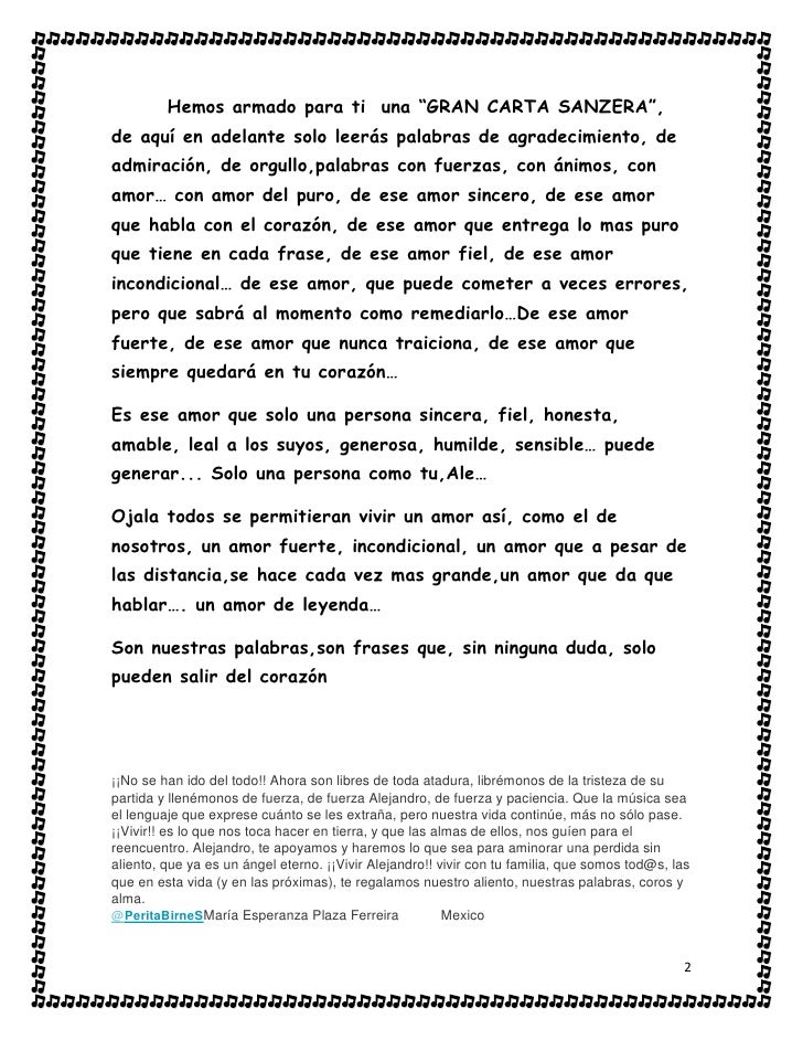Gran carta sanzera. 1