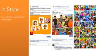In Store
Face painting competition
for children
 