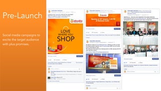 Pre-Launch
Social media campaigns to
excite the target audience
with plus promises.
 