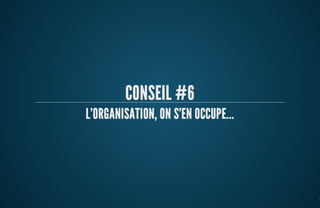 ParisWeb 2013 - Les 7 préceptes d'un projet raté