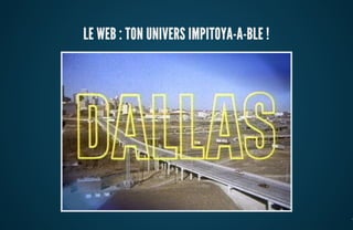 ParisWeb 2013 - Les 7 préceptes d'un projet raté