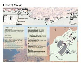 South Rim Map NostalgicOutdoors™- Grand Canyon National Park- South Rim Guide & Maps ...