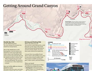 South Rim Map NostalgicOutdoors™- Grand Canyon National Park- South Rim Guide & Maps ...