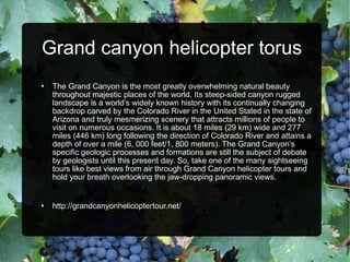 Grand canyon helicopter torus ,[object Object],[object Object]