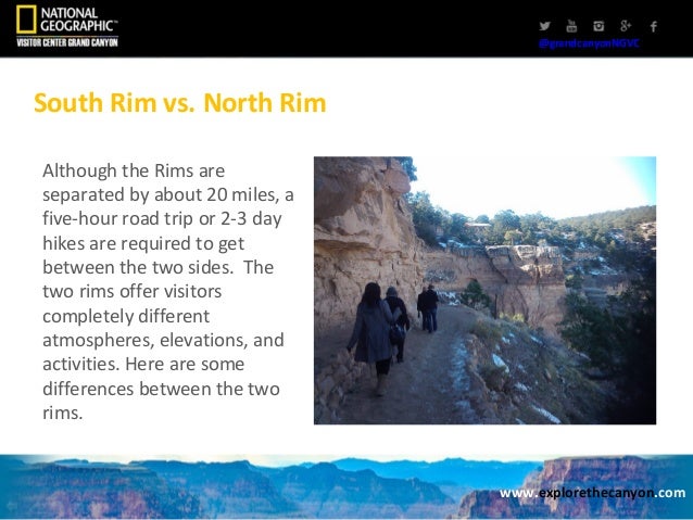 Grand Canyon: South Rim vs North Rim