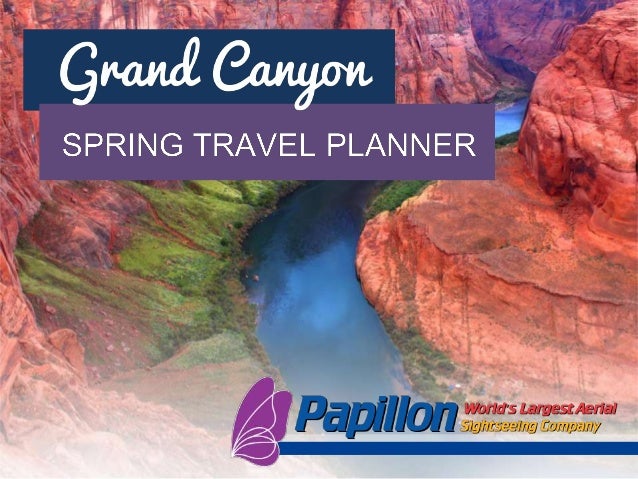 grand canyon spring travel planner sightseeing trip planner