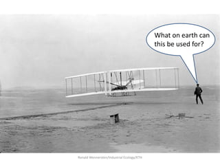 What on earth can
                                           this be used for?




Ronald Wennersten/Industrial Ecology/KTH
 