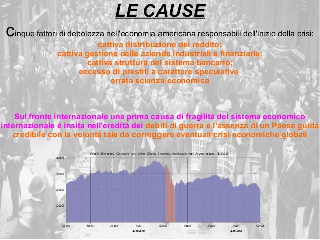 Grande Depressione/Crisi del 1929: Big crush, Cause e reazione europea