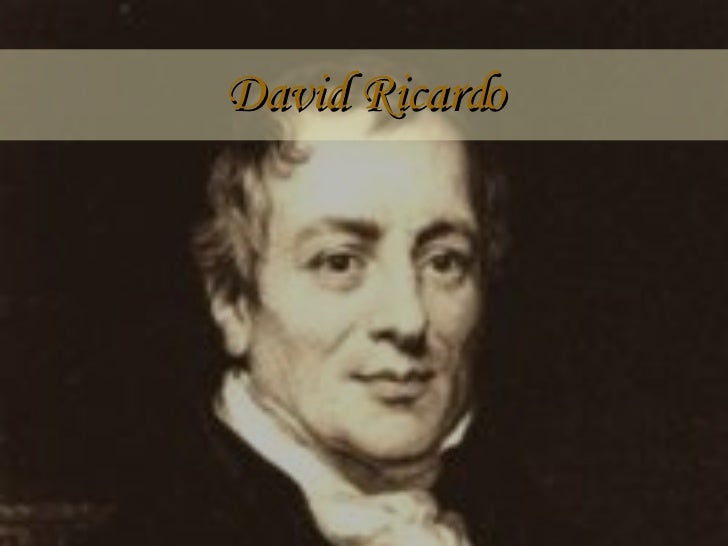 Resultado de imagen para mercantilismo david ricardo
