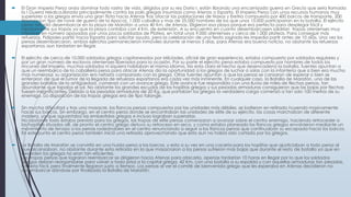  El Gran Imperio Persa ansia dominar todo rastro de vida, dirigidos por su rey Darío I, están librando una encarnizada guerra en Grecia que seria llamada
la I Guerra Médica,librada principalmente contra las polis griegas insumisas como Atenas o Esparta. El Imperio Persa con unos recursos humanos muy
superiores a los griegos envía una gran flota hacia Atenas tras atacar las poblaciones de Naxos y Eretria compuesta por 400 barcos de transporte, 200
tirremes (un tipo de nave de guerra de la época), 1.000 caballos y mas de 25.000 hombres de los que unos 15.000 participarían en la batalla. El ejército
persa decidió desembarcar en la playa de Maratón a unos 40 Km. de Atenas. Eligieron esa playa porque era perfecta para desplegar fácil y
rápidamente sus tropas ya que la playa contaba con 4 Km. de extensión. A su encuentro en cuanto desembarcasen saldrían tropas atenienses muy
inferiores en número apoyadas por unos pocos soldados de Platea, en total unos 9.000 atenienses y cerca de 1.000 plateos. Para conseguir más
refuerzos, Fidípides partió hacia Esparta para solicitar ayuda, pero la celebración de una fiesta sagrada les impedía partir antes de 10 días. Una vez los
persas desembarcaron, ambos ejércitos permanecieron inmóviles durante al menos 5 días, para Atenas era buena noticia, no obstante los refuerzos
espartanos aun tardarían en llegar.
 El ejército de cerca de 10.000 soldados griegos capitaneados por Milcíades, oficial de gran experiencia, estaba compuesto por soldados regulares y
por un gran número de esclavos atenienses liberados para la ocasión. Por su parte el ejercito persa estaba compuesto por hombres de todos los
rincones del Imperio, muchos soldados ni siquiera hablaban el mismo idioma. No esta claro el hecho que desencadenó la batalla, fuentes apuntan a
que un reembarco de la caballería persa para atacar Atenas dio la oportunidad a los griegos de luchar a solas con la infantería que si bien era mucho
mas numerosa, su organización era nefasta comparado con la griega. Otras fuentes apuntan a que los persas se cansaron de esperar o bien se
enteraron de que el rumor de la llegada de refuerzos espartanos era cada vez más inminente. En cualquier caso, la Batalla de Maratón, una de las
grandes batallas de la antigüedad, comenzó con un avance griego. Este avance fue respondido con una lluvia de miles de flechas persas, tan
abundante que tapaba el sol. No obstante los grandes escudos de los hoplitas griegos y sus pesadas armaduras consiguieron que las bajas por flechas
fuesen insignificantes. Debido a las pesadas armaduras de 20 Kg. que portaban los griegos la verdadera carga comenzó a tan solo 100 metros de su
enemigo. La disposición de las tropas griegas era de tipo falange.
 Sin mucha dificultad y tras una masacre, los flancos persas compuestos por las unidades más débiles, se batieron en retirada huyendo masivamente
hacia sus barcos. Sin embargo, en el centro persa donde se encontraban las unidades de elite de su ejército, las cosas marchaban de diferente
manera, ya que aguantaba las embestidas griegas e incluso lograban superarlas.
No obstante todo estaba previsto para los griegos, las tropas de elite persas comenzaron a avanzar sobre el centro enemigo, haciendo retroceder a
los hoplitas situados allí, de pronto el centro griego detuvo su retroceso en seco, y como estaba planeado los flancos griegos envolvieron mediante un
movimiento de tenaza a los persas rodeándoles en el centro renunciando a seguir a los flancos persas que continuaban su escapada hacia los barcos.
En este punto el centro persa también inició una retirada aprovechando que esta aun no había sido cortada por los griegos.
 La Batalla de Maratón se convirtió en una huida persa a los barcos, y esta a su vez en una cacería para los hoplitas que ajusticiaban a todo persa al
que alcanzaban, no obstante durante esta retirada en la que masacraron a los persas sufrieron mas bajas que durante el resto de batalla ya que en
desorden los griegos no eran tan eficientes.
Las tropas persas que lograron reembarcar se dirigieron hacia Atenas para atacarla, apenas tardarían 10 horas en llegar por lo que los soldados
griegos debían reorganizarse para volver a toda prisa a la capital griega. 42 Km. con una batalla a su espalda y con aquellas armaduras tan pesadas,
no seria fácil, pero finalmente llegaron justo a tiempo. Los persas al ver el comité de bienvenida griego que les esperaba en Atenas decidieron no
desembarcar dándose por finalizada la Batalla de Maratón.
 