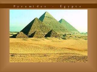 Pyramides - Égypte 