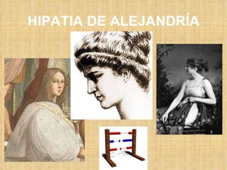 HIPATIA DE ALEJANDRÍA 