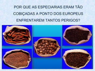 Por Que As Especiarias Eram Tão Valorizadas Na Época Das Grandes ...