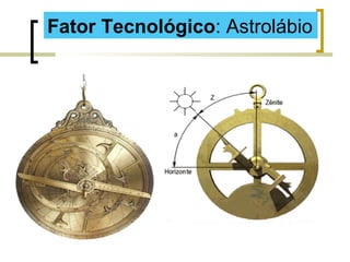 Fator Tecnológico: Astrolábio
 