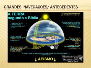 GRANDES NAVEGAÇÕES/ ANTECEDENTES
 