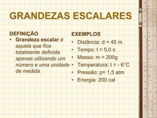 Grandeza Escalar – Exercícios de Vetores com Gabarito + Resumo da ...