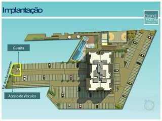 Implantação Guarita Acesso de Veículos Est. dos Bandeirantes 