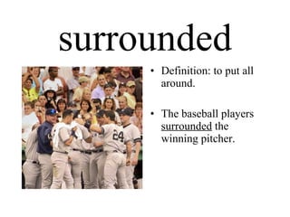 Surrounded Definition Grandfather's journey | PPT