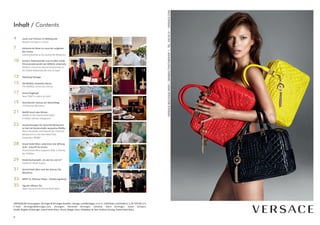 22
Inhalt / Contents
IMPRESSUM:Herausgeber:Dirninger&Dirninger,Handels-,Verlags-undWerbeges.m.b.H.,1050Wien,EmilKralik-G.3,Tel.5452811-0,
E-mail: dirninger@dirninger.com, Anzeigen: Reinhold Dirninger, Lektorat: Karin Dirninger, Susan Schwarz,
Grafik: Brigitte Schlesinger, Grand Hotel Wien, Druck: Berger, Horn. Redaktion & Text: Kristina Vinzing, Grand Hotel Wien.
4	 Leute und Themen im Mittelpunkt
	 People and topics in focus
7	 Kulinarische Reise ins Land der aufgehen-		
	 den Sonne
	 Culinary journey to the Land of the Rising Sun
10	 Scheich 	Mohamed Bin Issa Al Jaber erhält 	
	 Ehrensenatorwürde der Modul University
	 MODUL University Award Senatorship to
	 HE Sheikh Mohamed Bin Issa Al Jaber
12	 Habsburg Package
15	 Die MODUL University Vienna	
	 The MODUL University Vienna
17	 Grand Guglhupf
	 Now THAT‘s a piece of cake!
19	 Himmlischer Genuss am Nachmittag
	 A Heavenly Afternoon
21	 Wellfit durch den Winter	
	 Wellfit at the Grand Hotel Wien:
	 A Perfect Winter Indulgence
23	 Auszeichnungen für Gourmet Restaurant
	 Le Ciel mit Küchenchefin Jacqueline Pfeiffer
	 More Accolades and Awards for Gourmet 		
	 Restaurant Le Ciel and Head Chef
	 Jacqueline Pfeiffer
28	 Grand Hotel Wien unterstützt die Stiftung 		
	 Zuki - Zukunft für Kinder
	 Grand Hotel Wien Supports Zuki, a Charity 	
	 for Children
29	 Kinderbuchprojekt „So wie Du und ich“
	 Children’s Book Project
31	 Grand Hotel Wien and the Vienna City
	Marathon
33	 MHFF Dr. Michael Häupl – Förderungsfonds
35	 Tag der offenen Tür
	 Open house at the Grand Hotel Wien
15
4
17
21
29
31
23
28
33
12
7
10
 