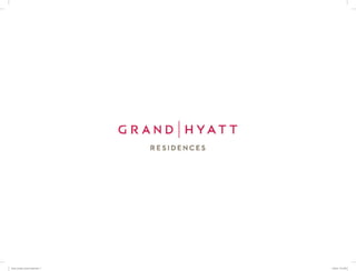 GRAND HYATT RESIDENCES BARRA - (21) 9829-4402, 7767-5343