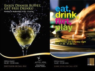 Grand Millennium Sukhumvit F&B Presentation