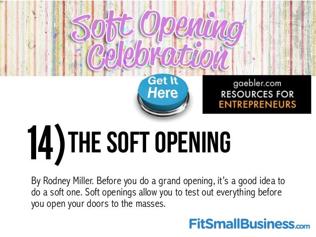 top 25 grand opening resources for small businesses soft opening flyers
