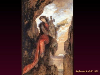 Sapho sur le récif  1872 